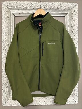Rossignol Tyax SNC Olive Green Lightweight Softshell Jacket. Size L